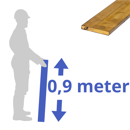 Messing strip 30x4mm