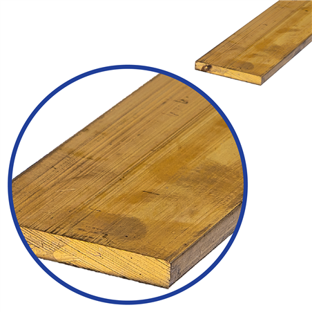 Messing strip 20x4mm