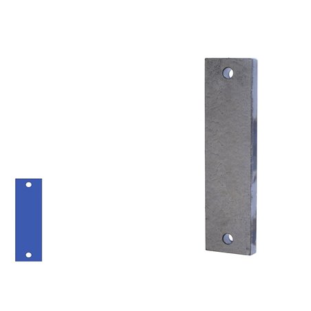 Strip aanlasplaat 150x50x6mm (middel)
