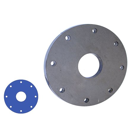 rond 150x6mm gat Ø6mm