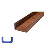 Corten u-profiel