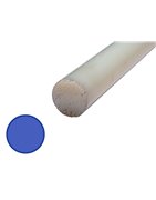 Nylon massief rond (Wit)