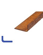 Corten L-profiel ongelijk